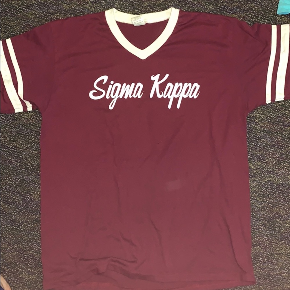 Sigma kappa baseball T